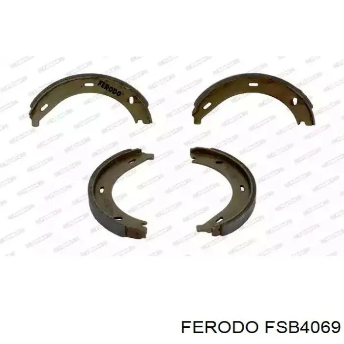 Comprar FSB4069 Ferodo Juego de zapatas de frenos, freno de estacionamiento