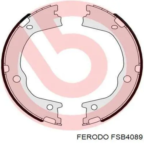 Comprar FSB4089 Ferodo Juego de zapatas de frenos, freno de estacionamiento