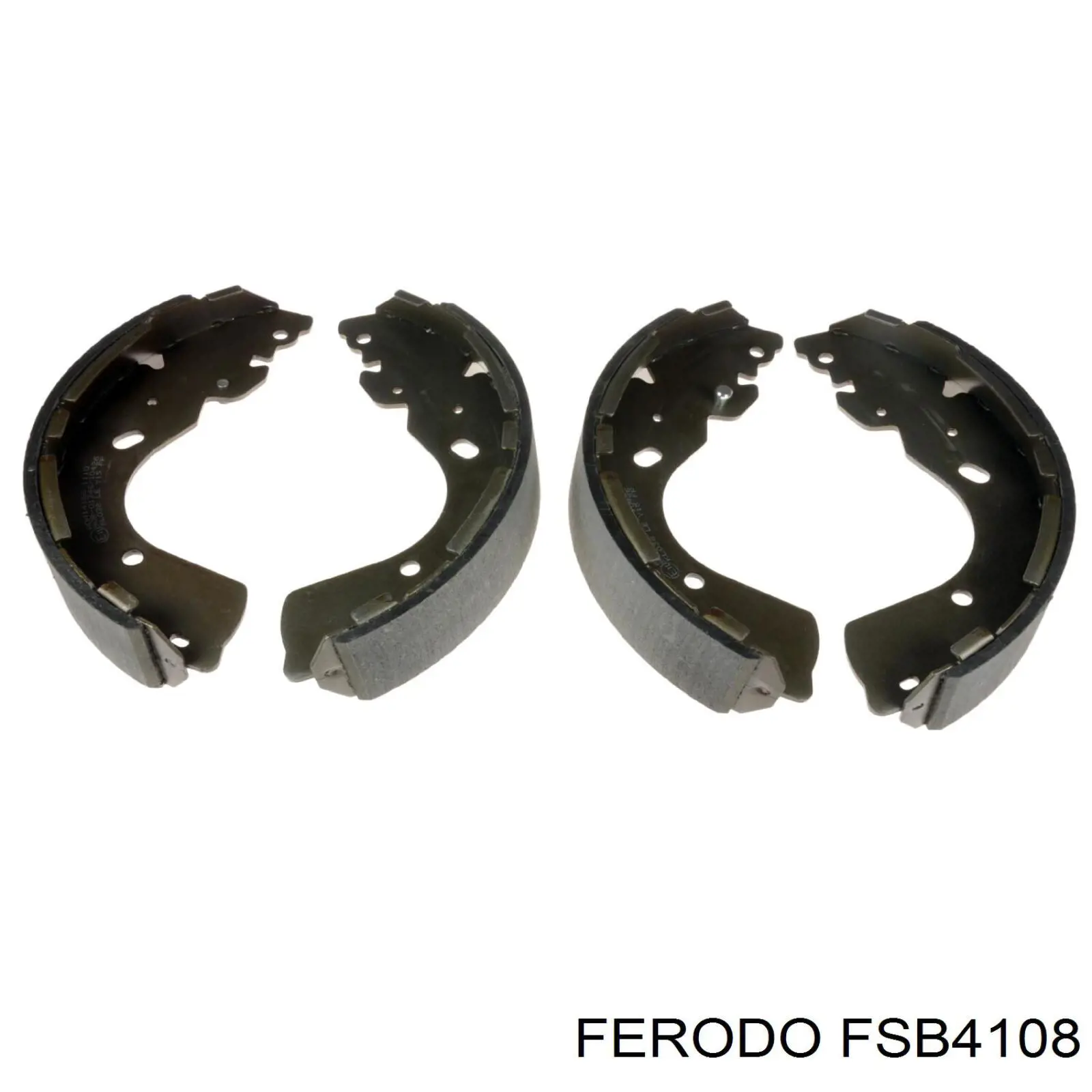 FSB4108 Ferodo zapatas de frenos de tambor traseras