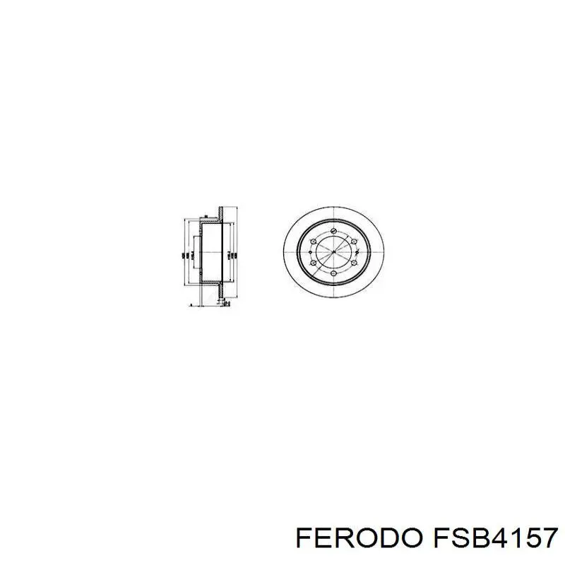 Zapatas de freno de mano Ferodo FSB4157 precio, desde 46,21 EUR