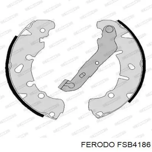 Zapatas de frenos de tambor traseras FERODO FSB4186