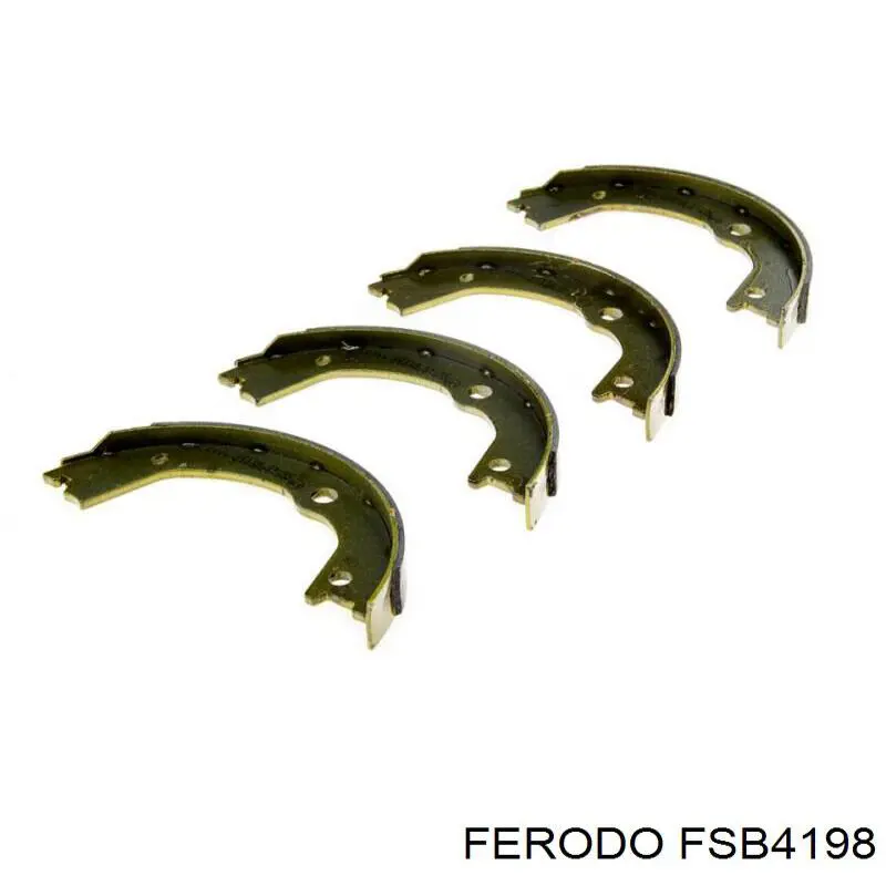 Comprar FSB4198 Ferodo Juego de zapatas de frenos, freno de estacionamiento
