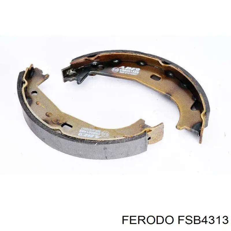 FSB4313 Ferodo juego de zapatas de frenos de tambor, con cilindros, completo