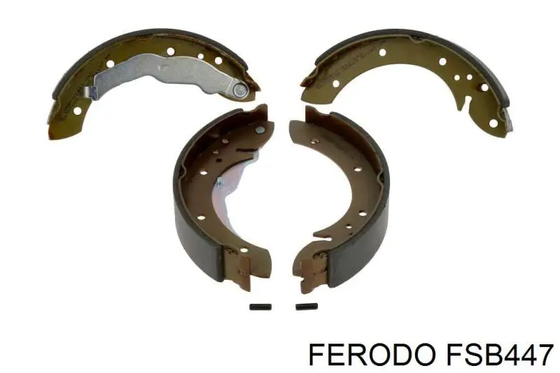 Zapatas de frenos de tambor traseras Ferodo FSB447