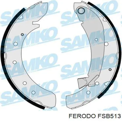 FSB513 Ferodo zapatas de frenos de tambor traseras