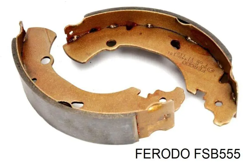 FSB555 Ferodo zapatas de frenos de tambor traseras