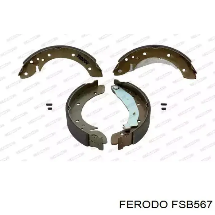 Zapatas de freno de tambor traseras Ferodo FSB567 precio, desde 35,41 EUR