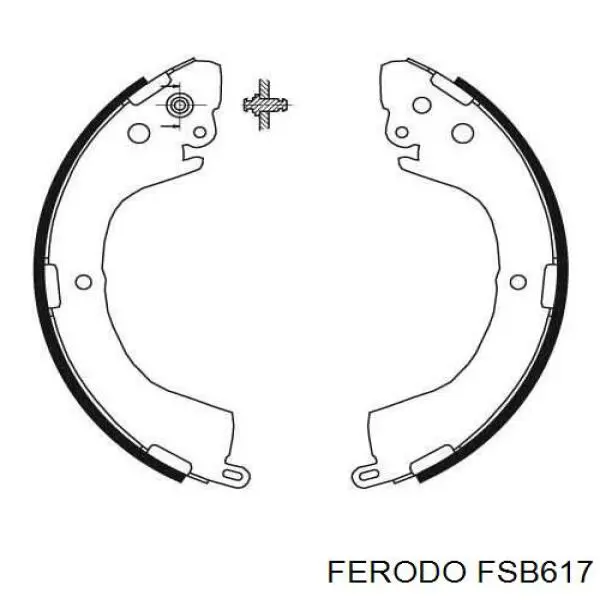 Comprar FSB617 Ferodo Zapatas de freno