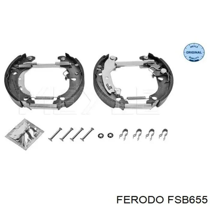 FSB655 Ferodo zapatas de frenos de tambor traseras