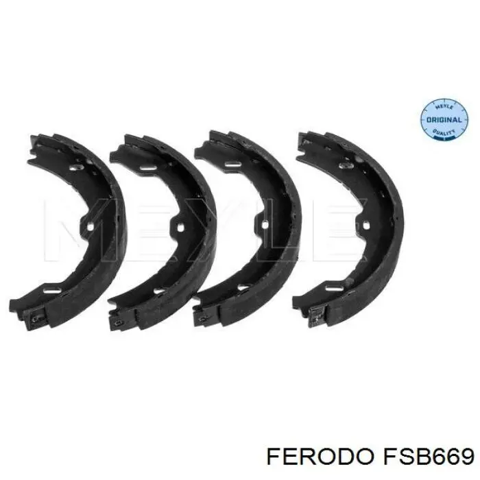 Zapatas de freno de mano Ferodo FSB669 precio, desde 46,15 EUR