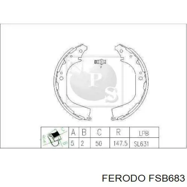 Zapatas de freno de tambor traseras Ferodo FSB683 precio, desde 50,67 EUR