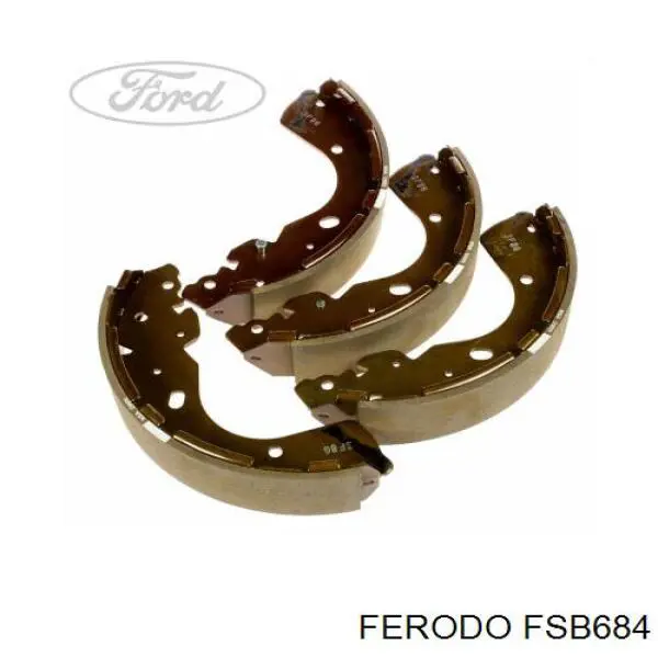 Zapatas de freno de tambor traseras Ferodo FSB684 precio, desde 77,05 EUR