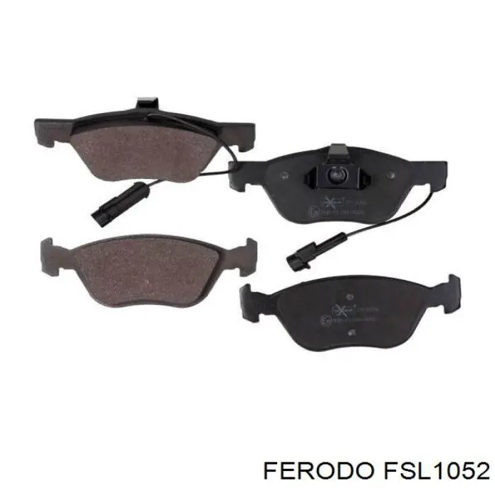 Pastillas de freno delanteras Alfa Romeo 156 932