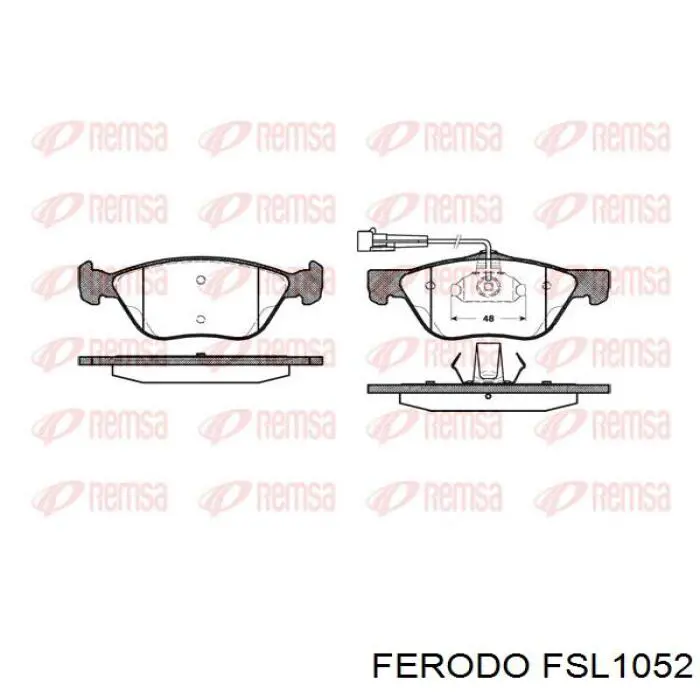 Pastillas de freno delanteras Alfa Romeo 156 932