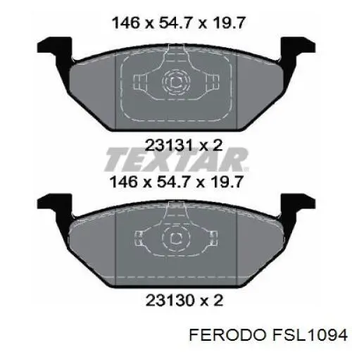 Pastillas de freno delanteras Seat Ibiza 5 KJ1, KJG