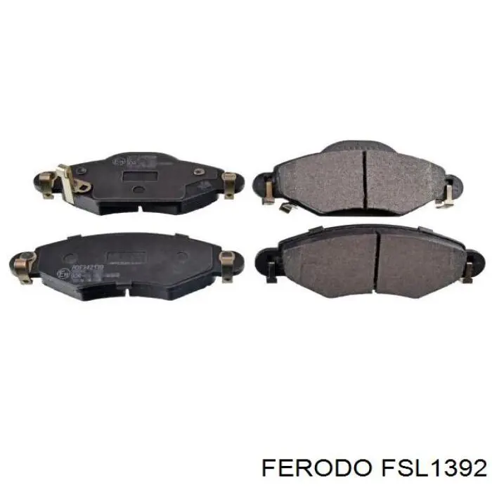 Pastillas de freno delanteras Toyota Prius NHW20