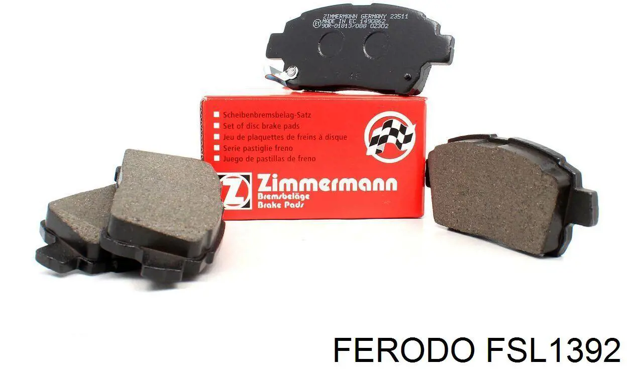 Pastillas de freno delanteras Toyota Prius NHW20