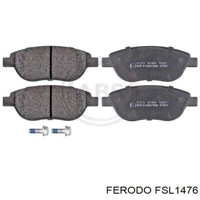 Pastillas de freno delanteras Citroen C3 1 FC