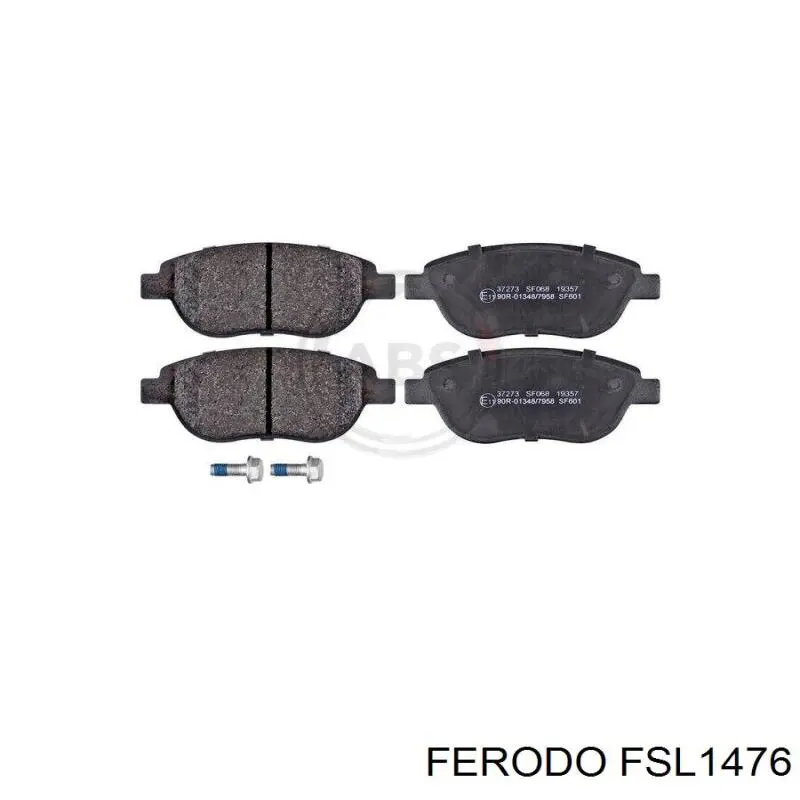 Pastillas de freno delanteras Citroen C3 1 FC