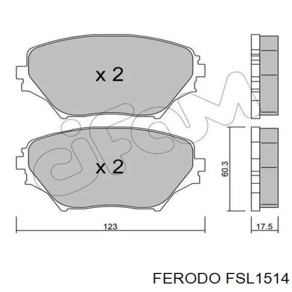 Pastillas de freno delanteras Toyota RAV4 2 XA2