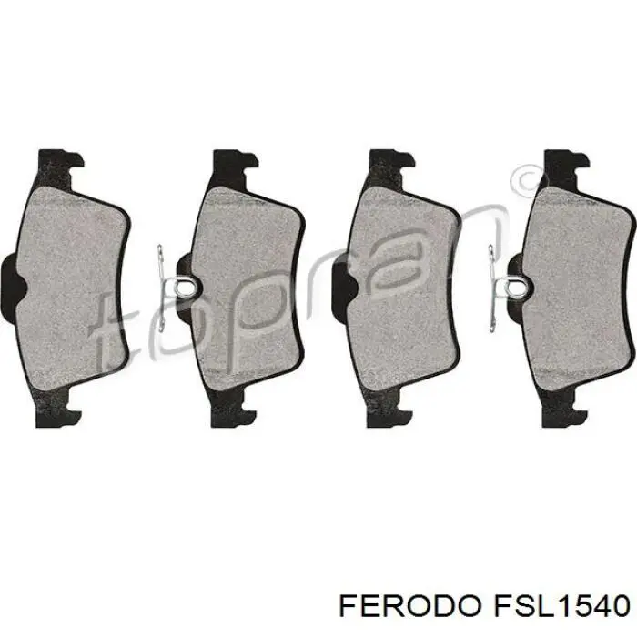 Pastillas de freno traseras Renault Espace 4 JK0