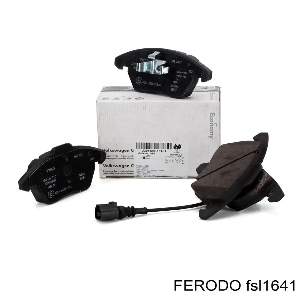 Pastillas de freno delanteras Seat Leon 2 1P1