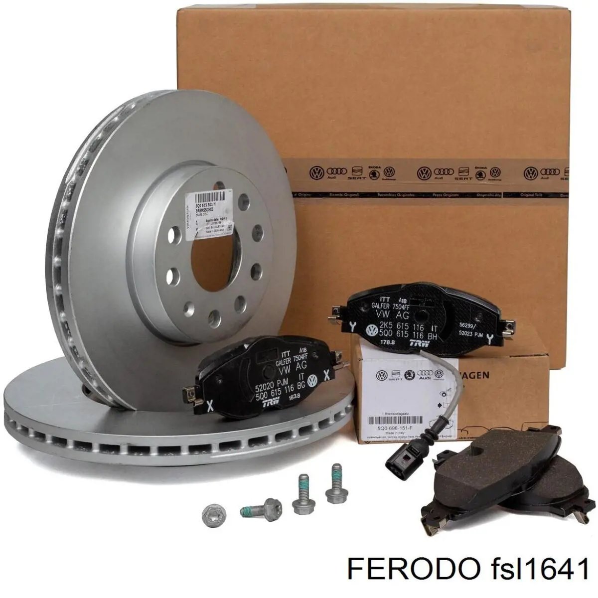 Pastillas de freno delanteras Seat Leon 2 1P1