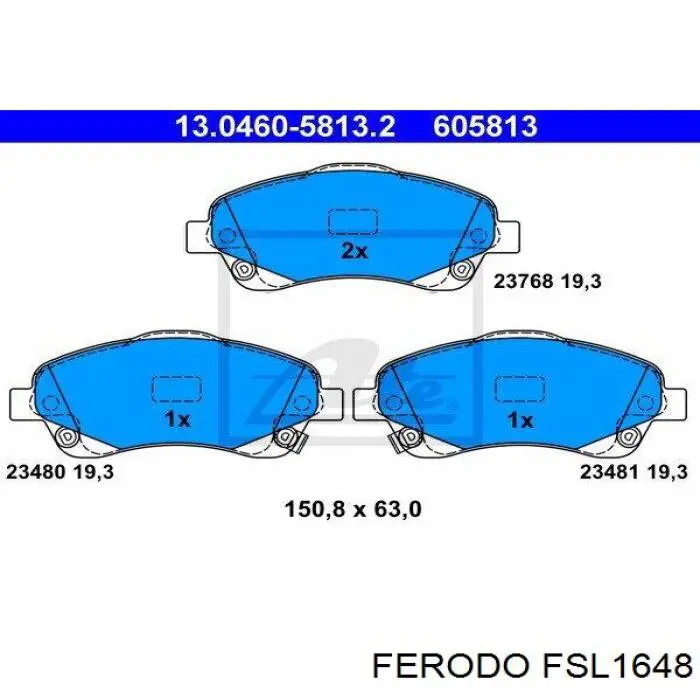 Pastillas de freno delanteras Toyota Corolla R10