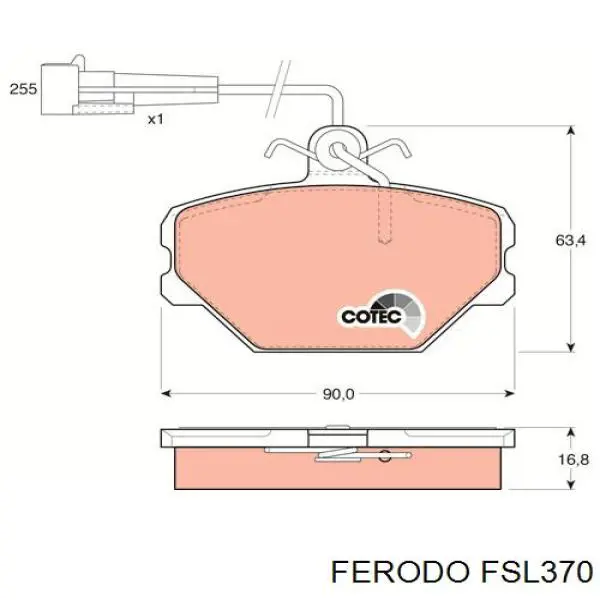 Pastillas de freno delanteras Fiat Tipo 160