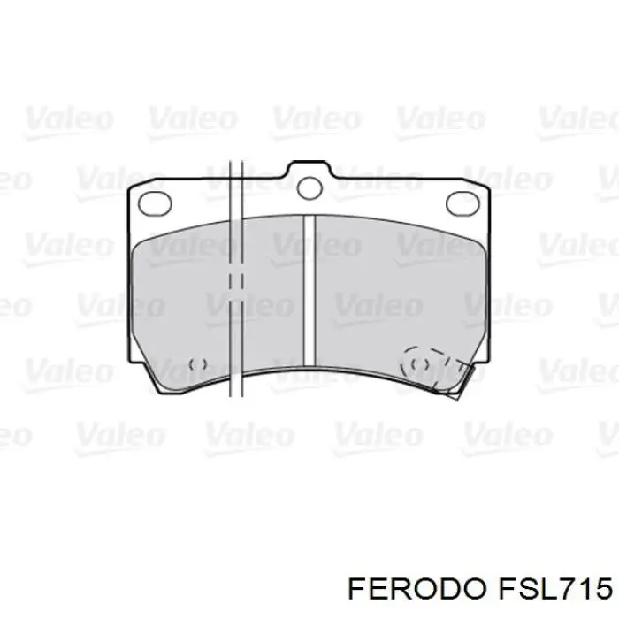 Pastillas de freno delanteras Mazda 323 BA