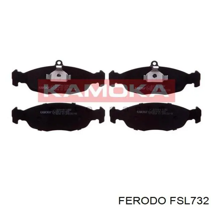 FSL732 Ferodo pastillas de freno delanteras