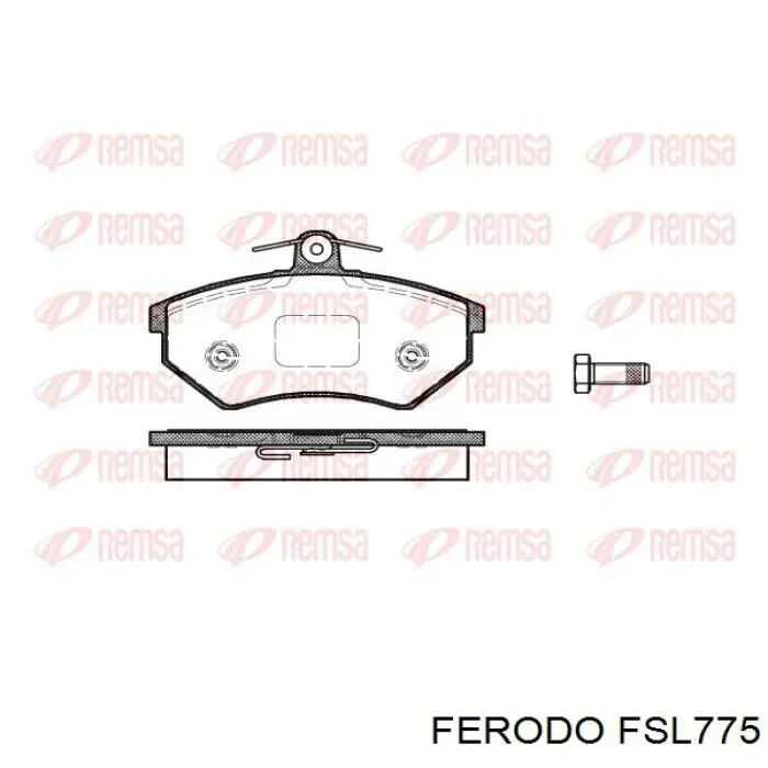Pastillas de freno delanteras Seat Toledo 1 1L