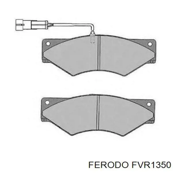 FVR1350 Ferodo pastillas de freno delanteras