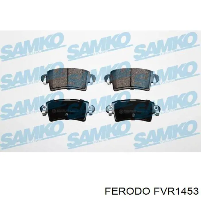 Comprar FVR1453 Ferodo Pastillas de freno traseras