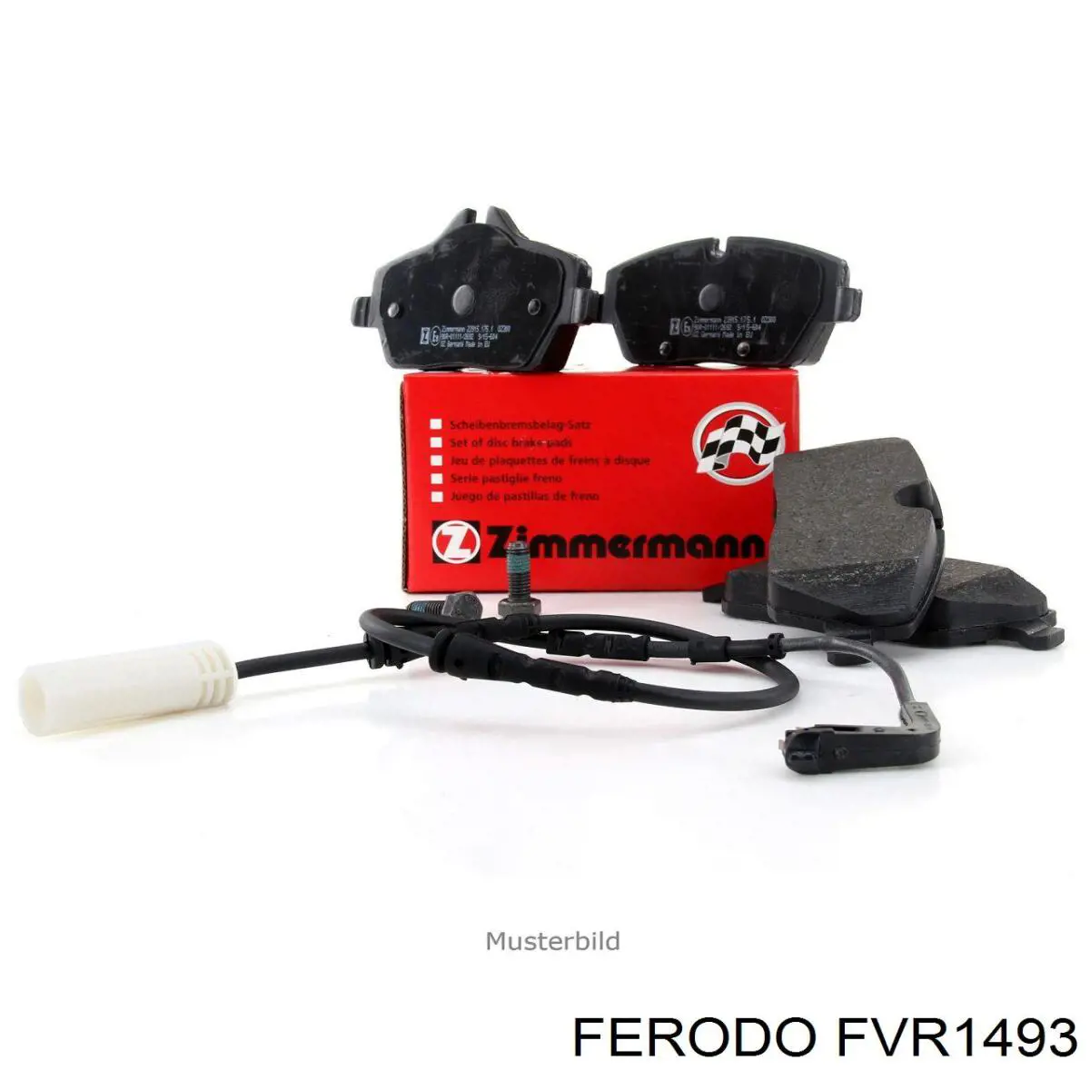Pastillas de freno delanteras Ferodo FVR1493