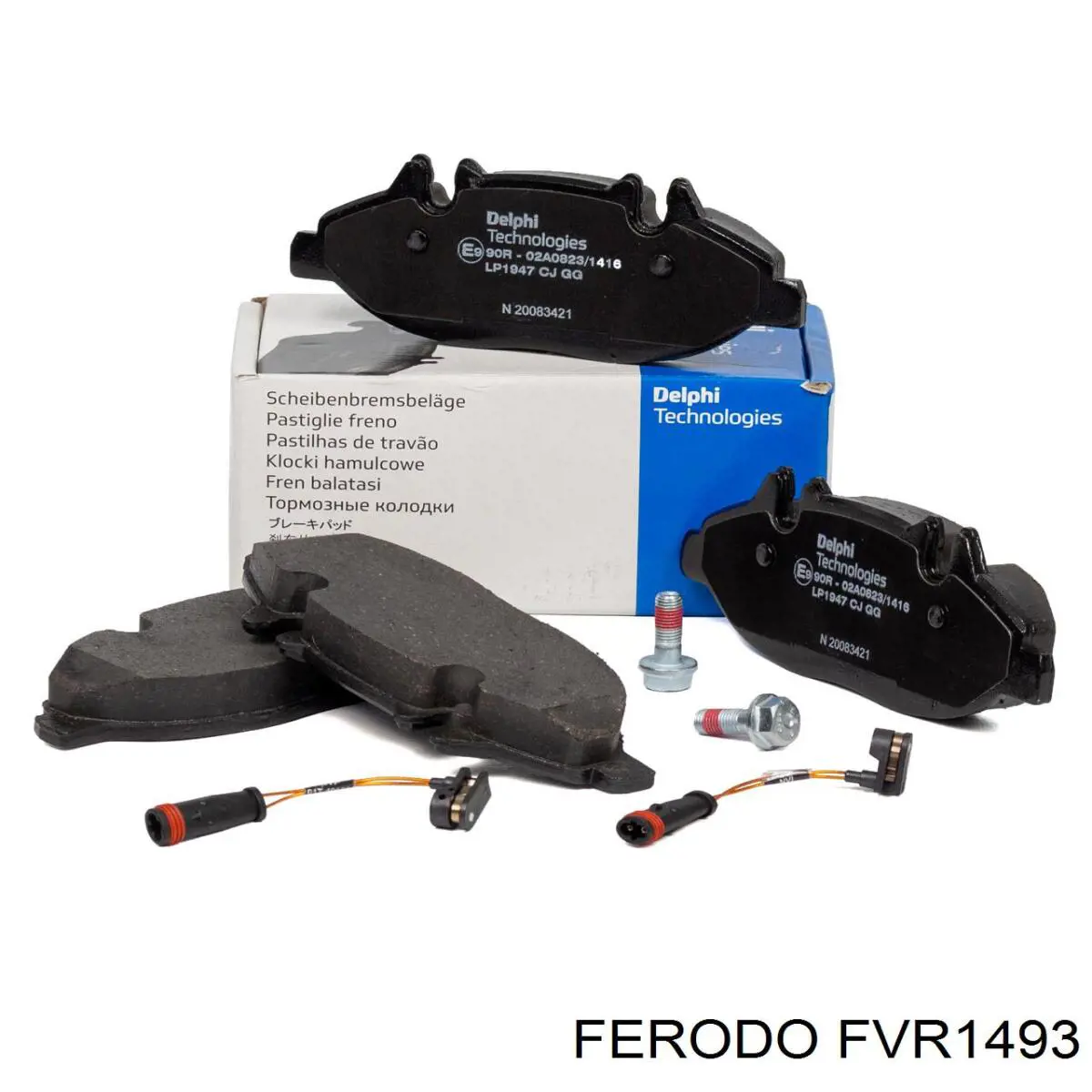 Pastillas freno delanteras Ferodo FVR1493 precio, desde 32,88 EUR