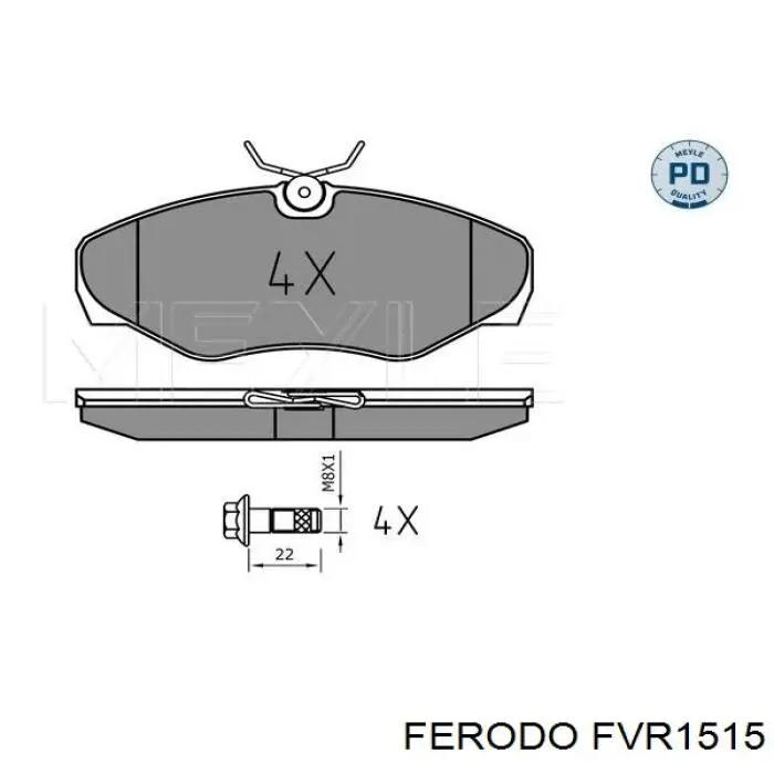 Pastillas de freno delanteras Renault Trafic 2 FL