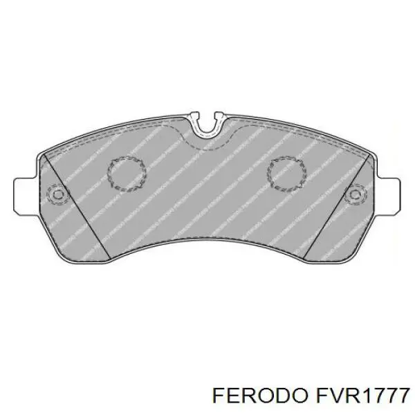 Comprar FVR1777 Ferodo Pastillas delanteras de freno