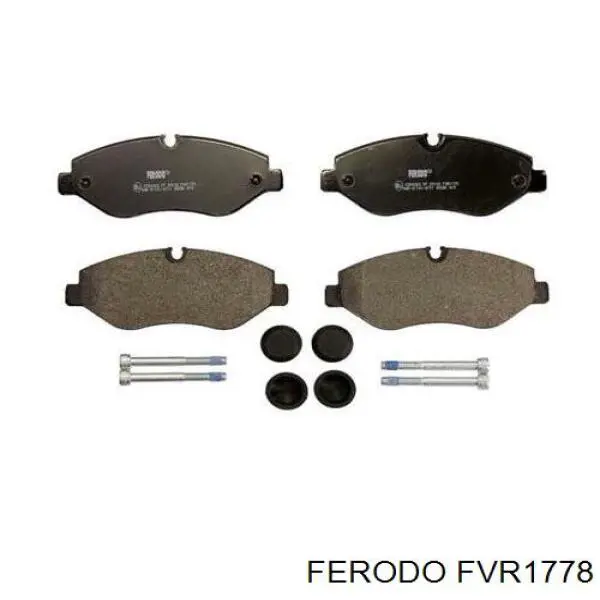 FVR1778 Ferodo Pastillas delanteras