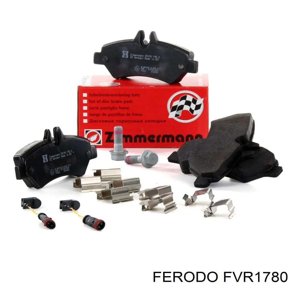 Comprar FVR1780 Ferodo Pastillas de freno traseras
