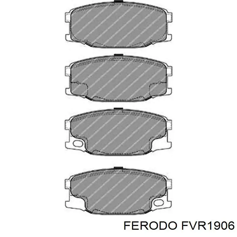 FVR1906 Ferodo pastillas de freno delanteras