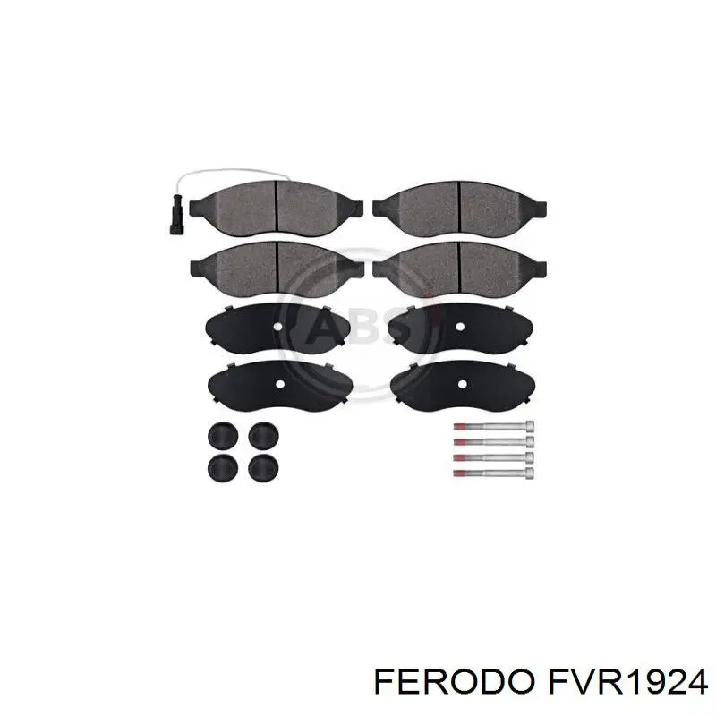 Comprar FVR1924 Ferodo Pastillas delanteras de freno
