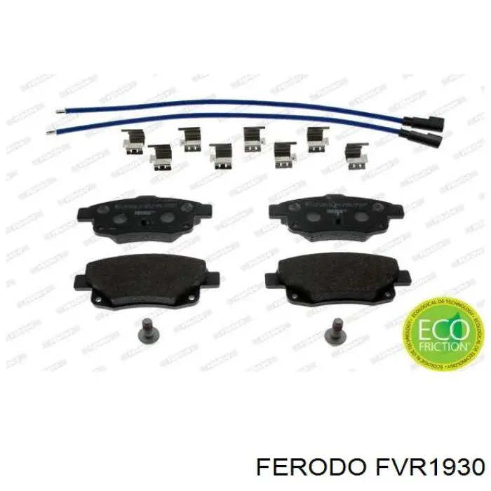 FVR1930 Ferodo pastillas de freno traseras