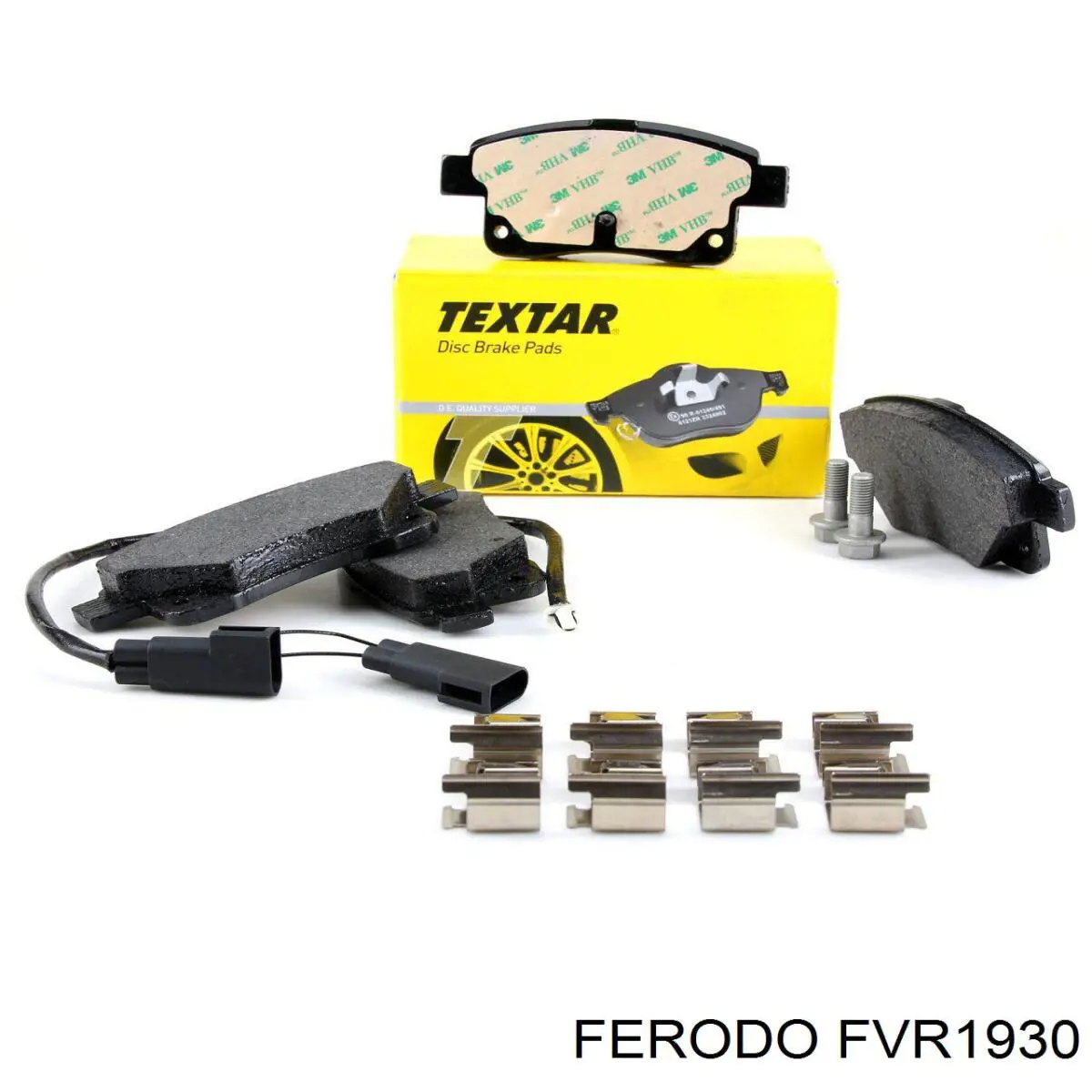 Pastillas de freno traseras FVR1930 Ferodo