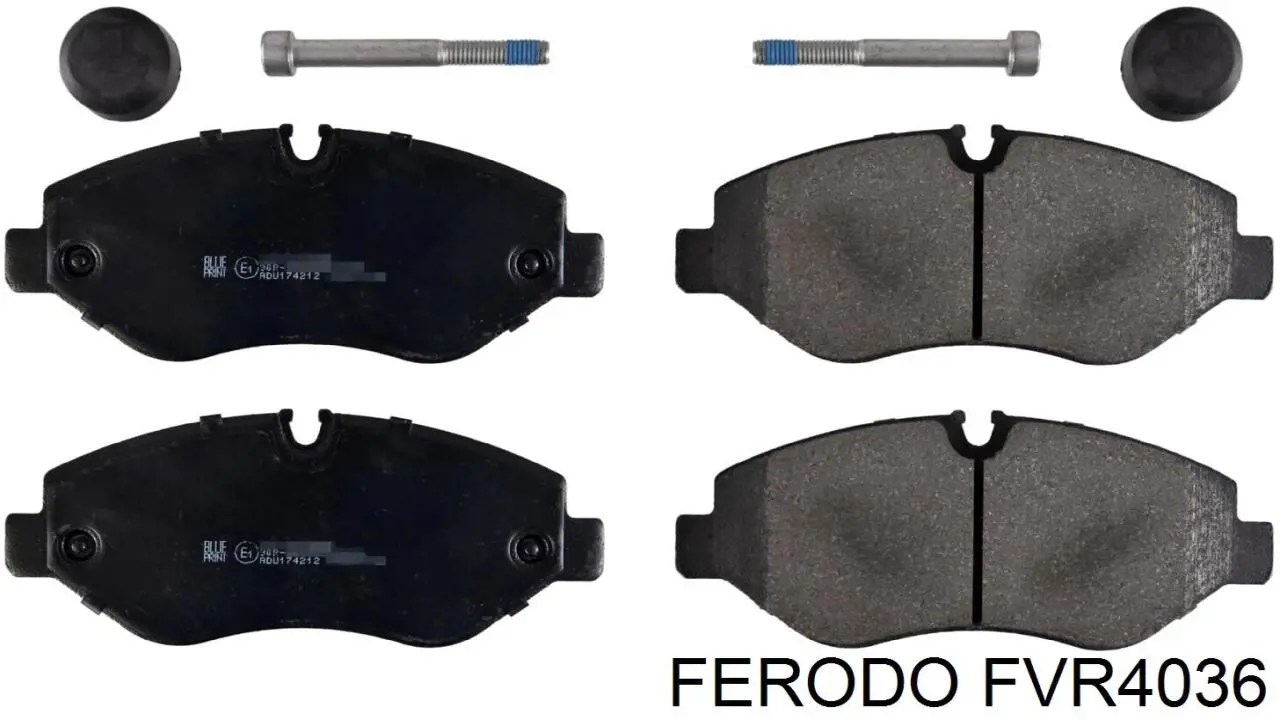 Pastillas freno delanteras Ferodo FVR4036 precio, desde 35,07 EUR