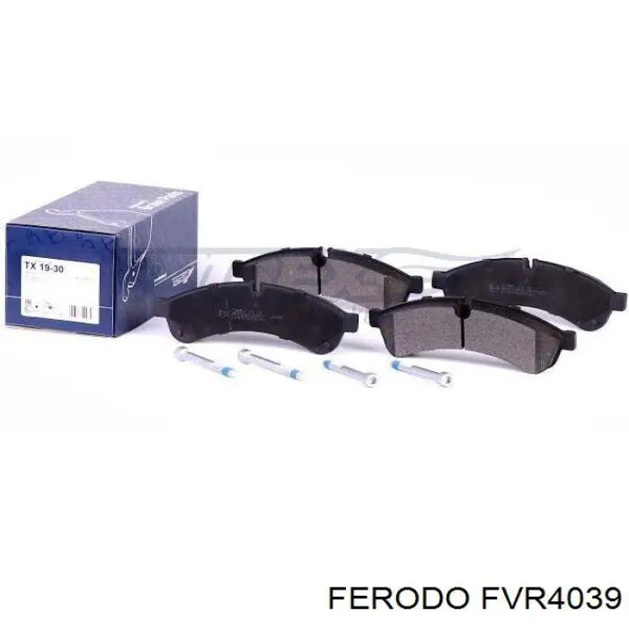 FVR4039 Ferodo pastillas de freno traseras