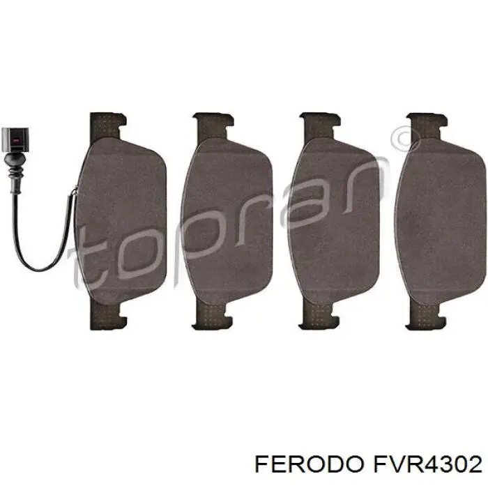 Comprar FVR4302 Ferodo Pastillas delanteras de freno