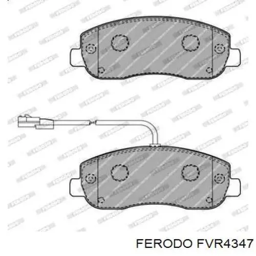 Pastillas freno delanteras Ferodo FVR4347 precio, desde 29,73 EUR