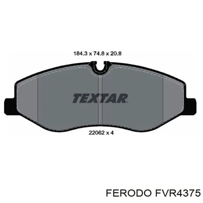 Pastillas freno delanteras Ferodo FVR4375 precio, desde 28,44 EUR