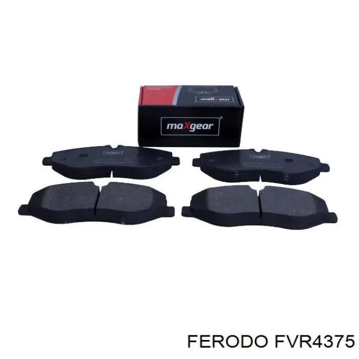 Comprar FVR4375 Ferodo Pastillas delanteras de freno